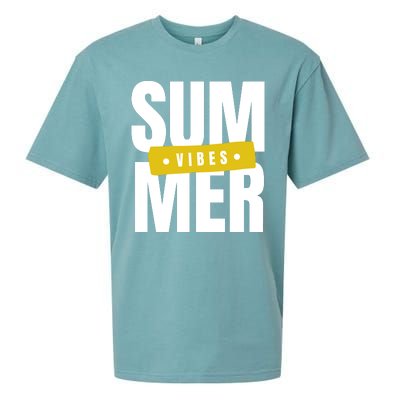 Summer Vibes Vacation Sueded Cloud Jersey T-Shirt