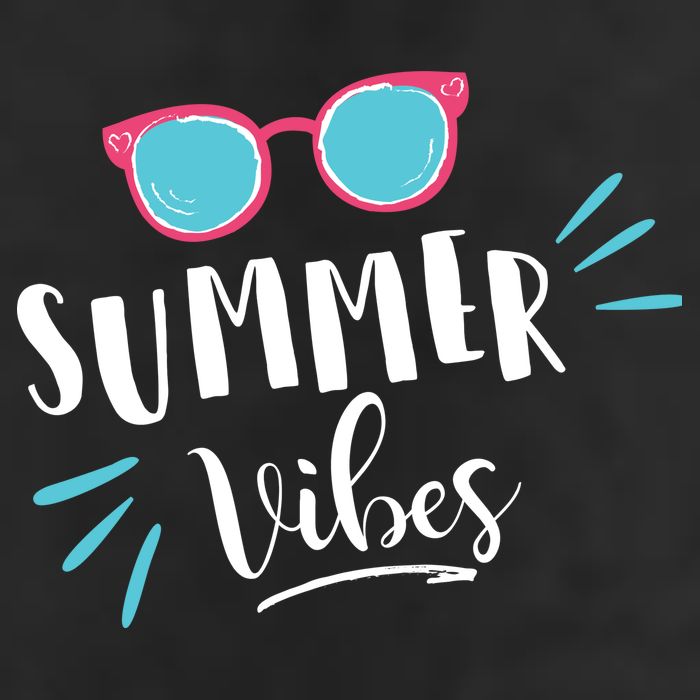 Summer Vibes Vacation Fun 7 Panel Mesh Trucker Snapback Hat