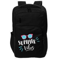 Summer Vibes Vacation Fun Impact Tech Backpack