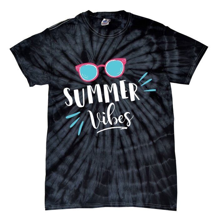 Summer Vibes Vacation Fun Tie-Dye T-Shirt