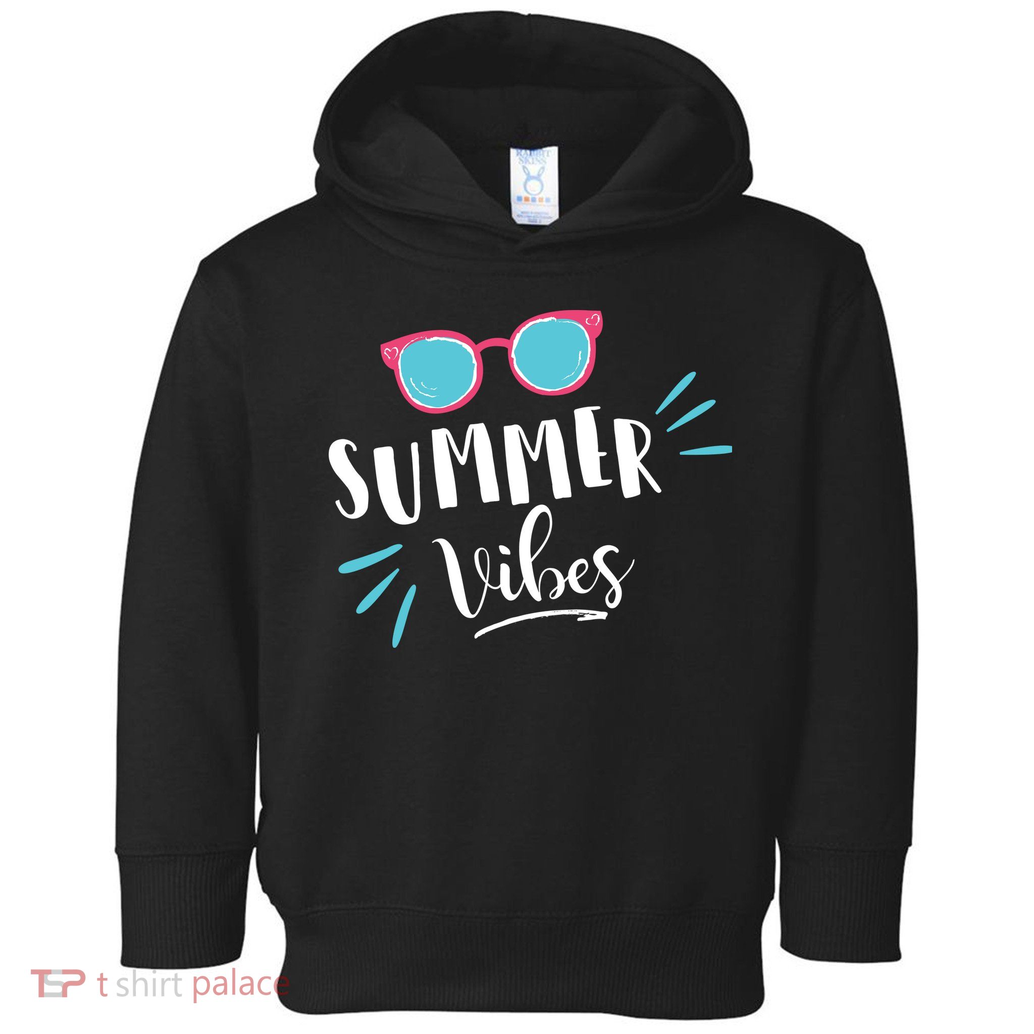 Summer Vibes Vacation Fun Toddler Hoodie