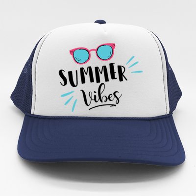 Summer Vibes Vacation Fun Trucker Hat