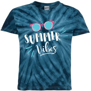 Summer Vibes Vacation Fun Kids Tie-Dye T-Shirt