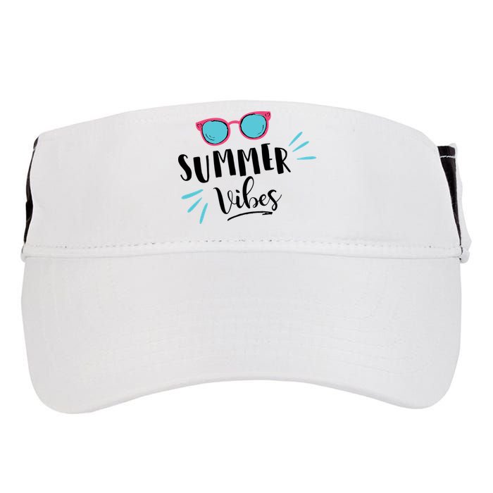 Summer Vibes Vacation Fun Adult Drive Performance Visor