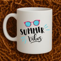 Summer Vibes Vacation Fun Mug