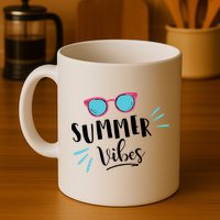 Summer Vibes Vacation Fun Mug