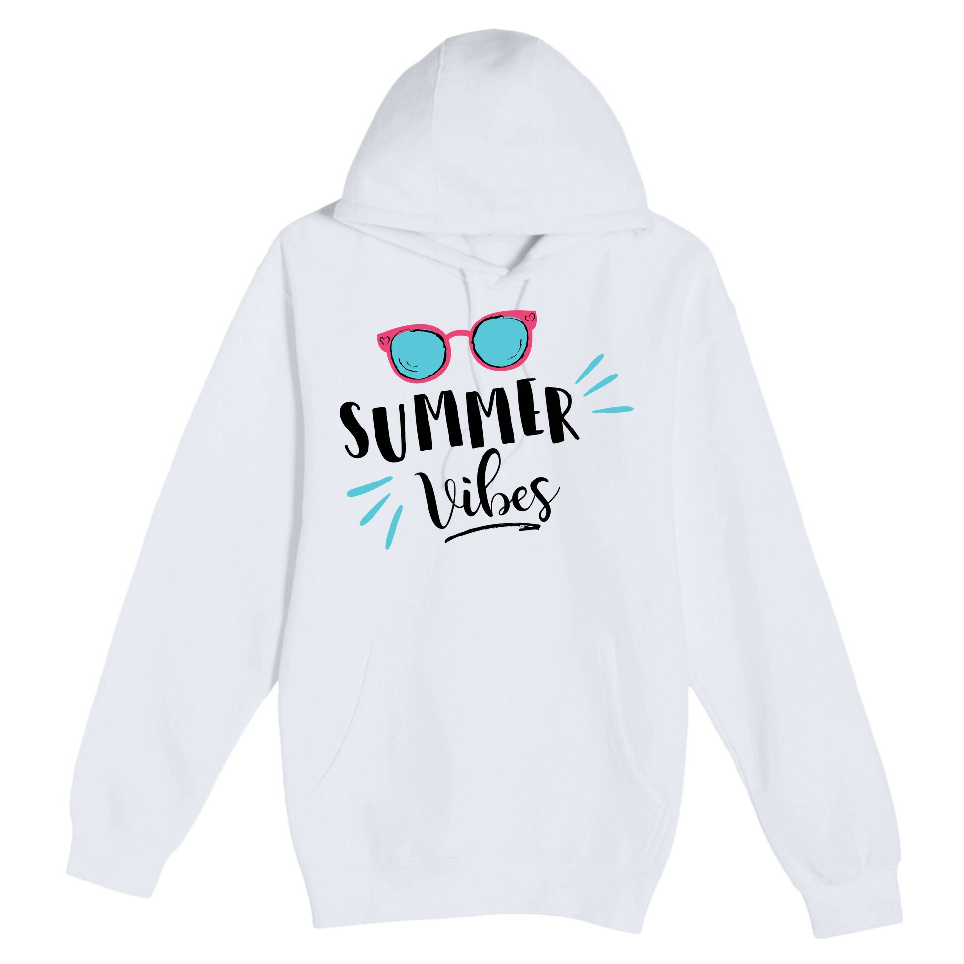 Summer Vibes Vacation Fun Premium Pullover Hoodie