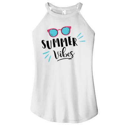Summer Vibes Vacation Fun Women's Perfect Tri Rocker Tank