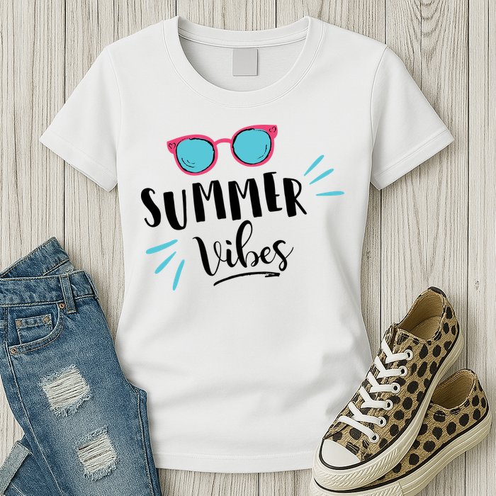 Summer Vibes Vacation Fun Womens T-Shirt