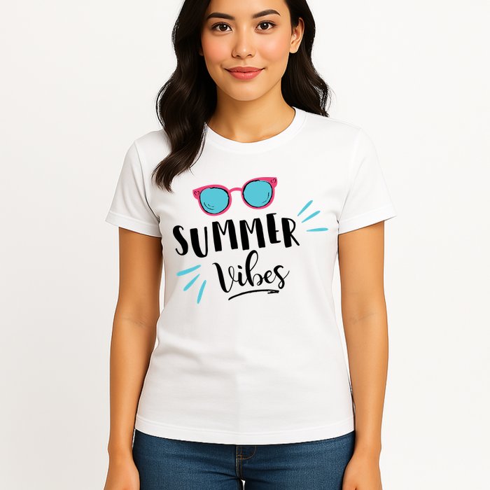 Summer Vibes Vacation Fun Womens T-Shirt