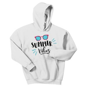 Summer Vibes Vacation Fun Kids Hoodie