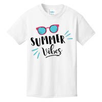 Summer Vibes Vacation Fun Kids T-Shirt