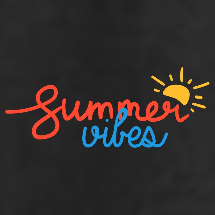 Summer Vibes Vacation Fun 25L Jumbo Tote