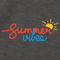 Summer Vibes Vacation Fun Vector Backpack