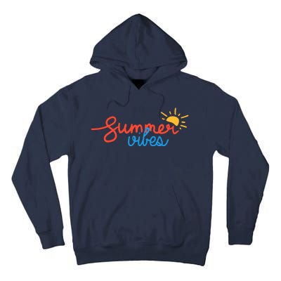 Summer Vibes Vacation Fun Tall Hoodie