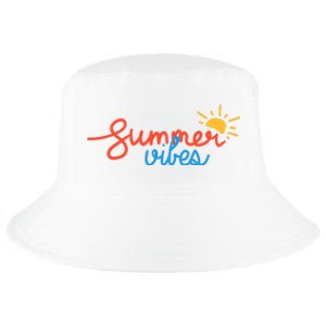 Summer Vibes Vacation Fun Cool Comfort Performance Bucket Hat