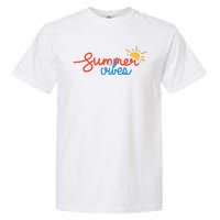 Summer Vibes Vacation Fun Garment-Dyed Heavyweight T-Shirt