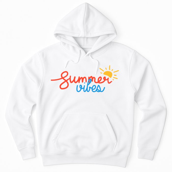 Summer Vibes Vacation Fun Hoodie
