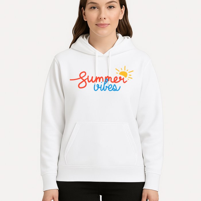 Summer Vibes Vacation Fun Hoodie