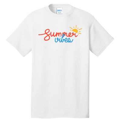 Summer Vibes Vacation Fun Tall T-Shirt