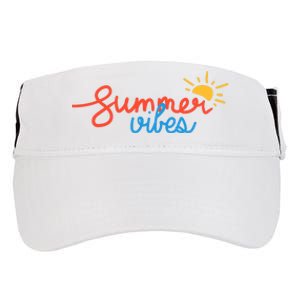 Summer Vibes Vacation Fun Adult Drive Performance Visor