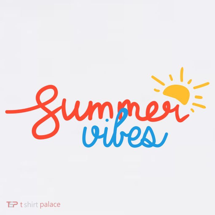 Summer Vibes Vacation Fun Flatbill Hat