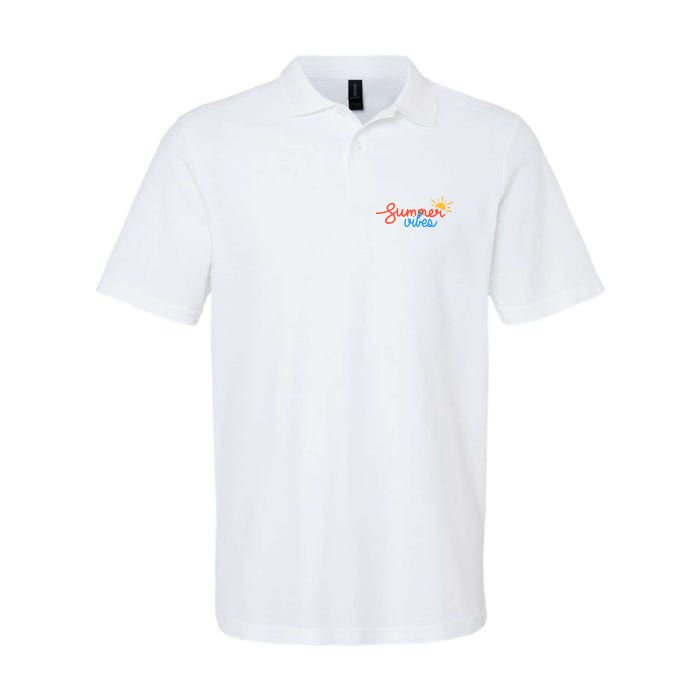 Summer Vibes Vacation Fun Polo