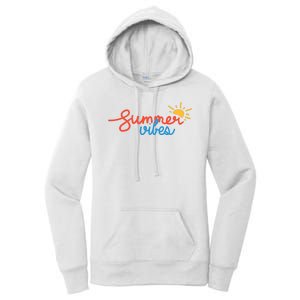 Summer Vibes Vacation Fun Women's Pullover Hoodie