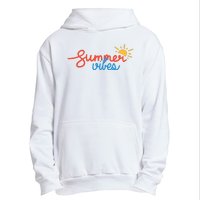 Summer Vibes Vacation Fun Urban Pullover Hoodie