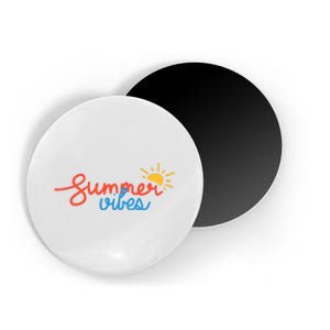 Summer Vibes Vacation Fun Magnet