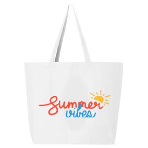 Summer Vibes Vacation Fun 25L Jumbo Tote