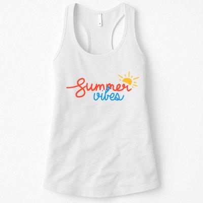 Summer Vibes Vacation Fun Womens Tank Top