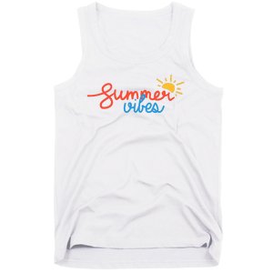 Summer Vibes Vacation Fun Tank Top