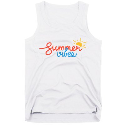 Summer Vibes Vacation Fun Tank Top