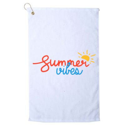 Summer Vibes Vacation Fun Golf Towel