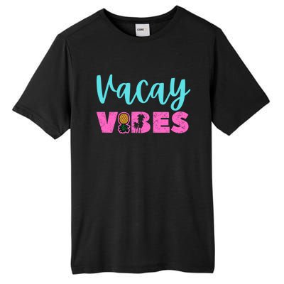 Swingers Vacay Vibes Upside Down Pineapple Small Chest Logo Great Gift Tall Fusion ChromaSoft Performance T-Shirt