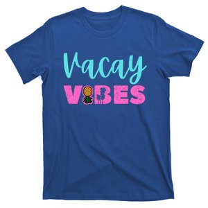 Swingers Vacay Vibes Upside Down Pineapple Small Chest Logo Great Gift T-Shirt