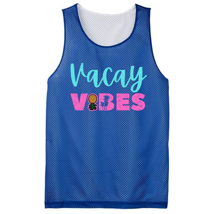 Swingers Vacay Vibes Upside Down Pineapple Small Chest Logo Great Gift Mesh Reversible Basketball Jersey Tank