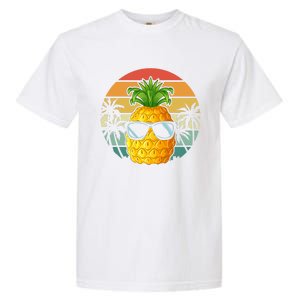 Summer Vibes Vacay Mode Cool Pineapple Retro Tropical Summer Funny Gift Garment-Dyed Heavyweight T-Shirt