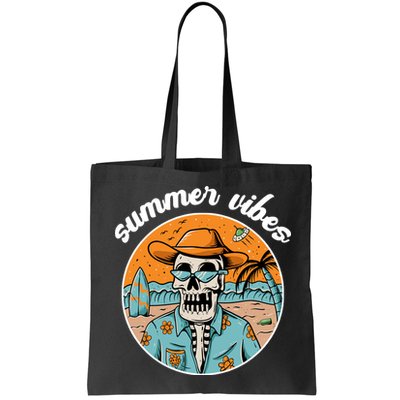 Summer Vibes Vintage Retro Skeleton Bag