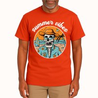 Summer Vibes Vintage Retro Skeleton Tall T-Shirt
