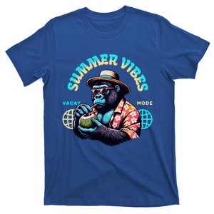 Summer Vibes Vacay Mode Cool Gorilla Great Gift T-Shirt