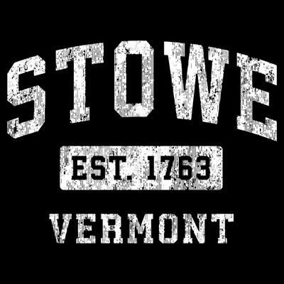 Stowe Vermont Vt Vintage Established Sports T-Shirt