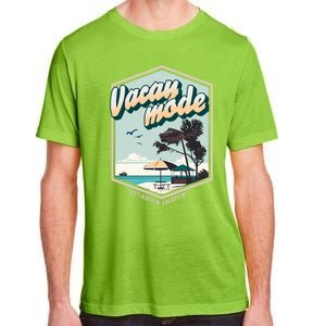 Summer Vacay Vibes Beach Palms Sunny Familiy Vacation Gift Adult ChromaSoft Performance T-Shirt