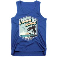 Summer Vacay Vibes Beach Palms Sunny Familiy Vacation Gift Tank Top