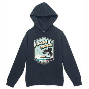 Summer Vacay Vibes Beach Palms Sunny Familiy Vacation Gift Urban Pullover Hoodie