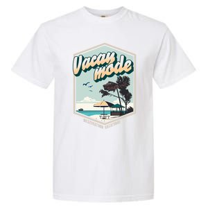 Summer Vacay Vibes Beach Palms Sunny Familiy Vacation Gift Garment-Dyed Heavyweight T-Shirt