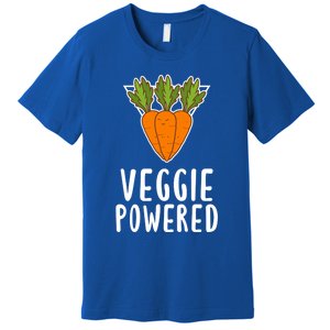 Sarcastic Vegan Veggie Powered Food Vegetarian Lover Gift Premium T-Shirt