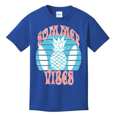 Summer Vibes Vacay Mode Family Happy Summer Vacation 2024 Cute Gift Kids T-Shirt