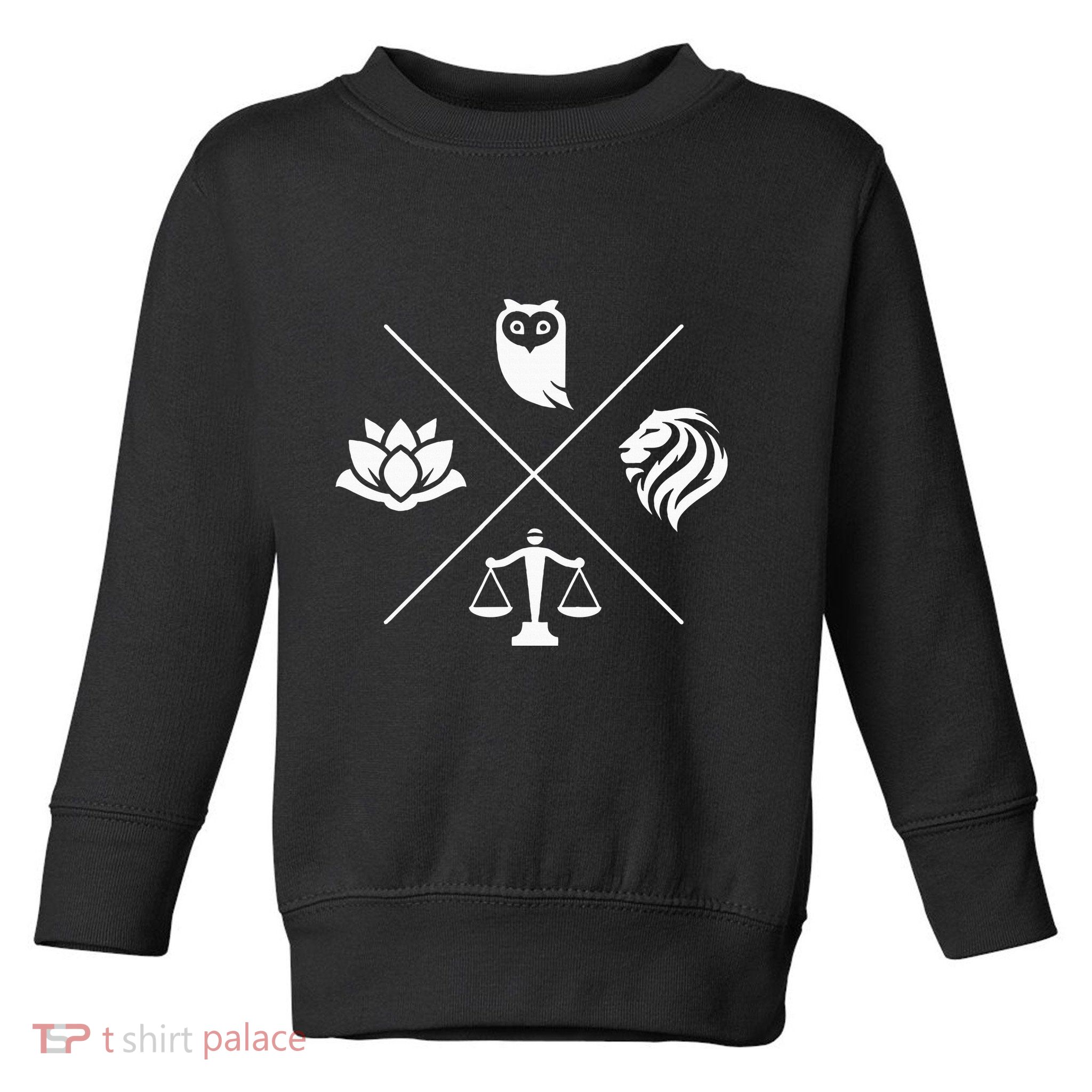 Stoic Virtues Wisdom Temperance Justice Courage Stoicism Stoic Virtues Wisdom Toddler Sweatshirt